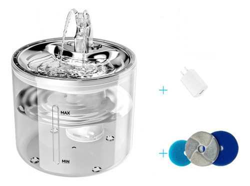 Fuente De Agua Para Gatos, Fuente De Agua Automática Para