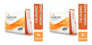 Gelicart Colageno Caja X 30 Sobres P/ Artic. Combo X 2