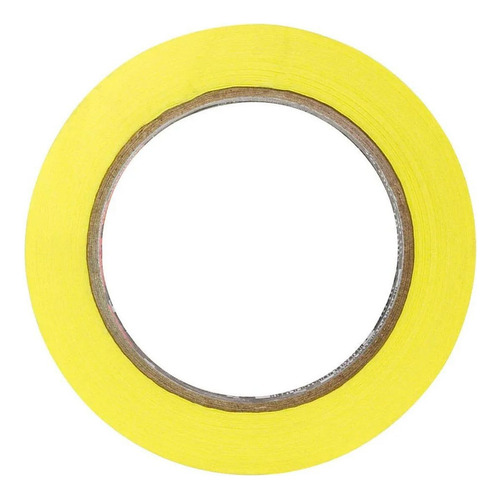 Fita Crepe Automotiva Amarela 18mm X40 Mts Koretech - 200144