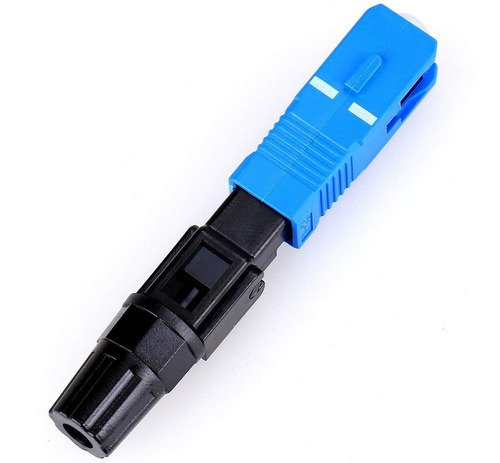 Conector Rapido Azul Sc/upc Fibra Optica (10 Unidades)