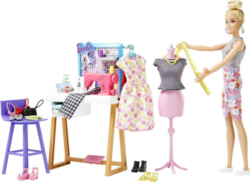 Muñeca Barbie De Diseño De Moda Y Más De 25 Accesorios, Jueg