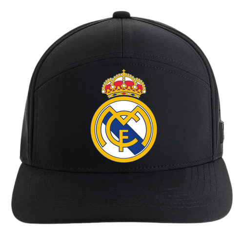 Gorra Real Madrid 5 Paneles Premiun Black