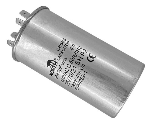 Capacitor Marcha Arranque 35 mas 5uf Aire Acondicionado North