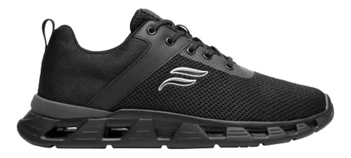 Tenis Deportivo Hombre Flexi Extraligero Negro - 410802