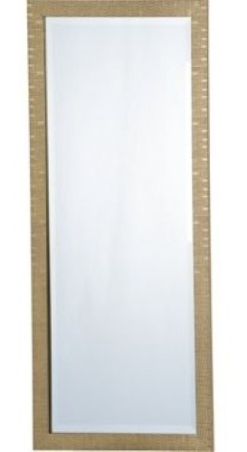 Espejo Lux Rectangular Dorado 50 X 120 Cm- Telecompras Sc