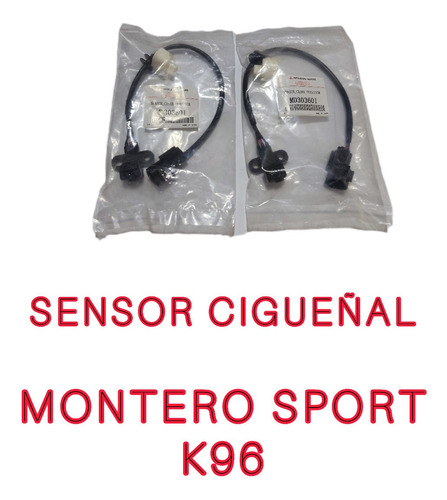 Sensor Cigueñal Mitsubishi Montero Sport K96 Motor 3.0