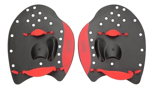 Palmar Power Paddles Speedo - Chumbo - Vermelho - G