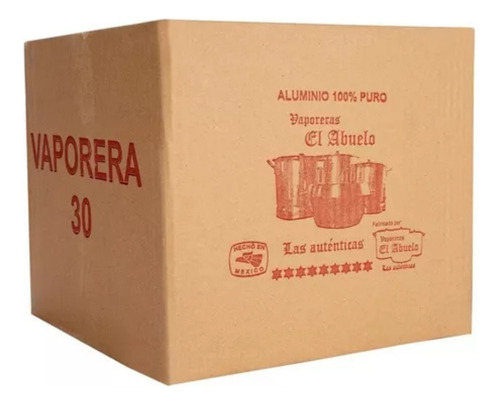 Olla Vaporera #30 De Aluminio El Abuelo