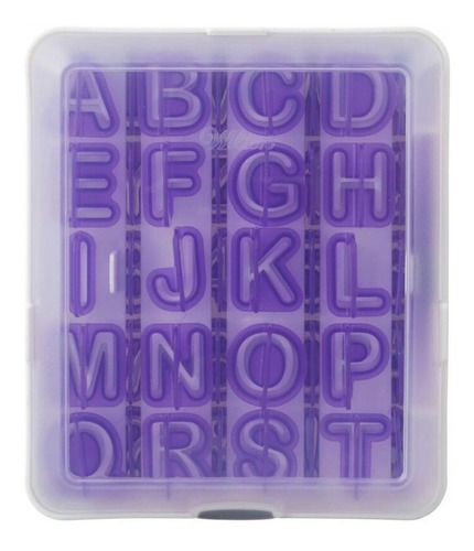 Juego De 40 Cortadores Alfanuméricos Fondant Wilton 417-7554