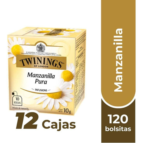 Twinings Té Manzanilla X120 Bolsitas