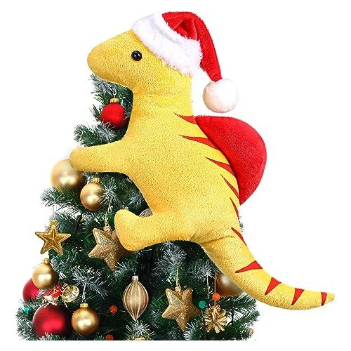 Adorno De Árbol De Navidad Forma De Dinosaurio, Decora...