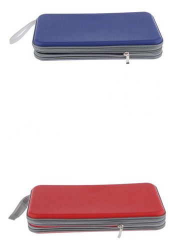2pcs Organizador De Plástico De 80 Discos Cd Dvd De Sonido