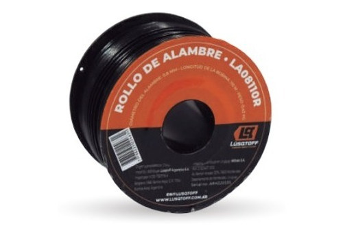 Rollo Alambre Para Atadora Lusqtoff La08110r 0,8mm X 110m