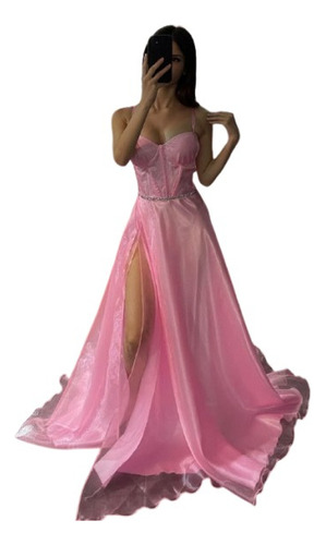 Vestido De 15 Rosa Jessi Alta Costura Ballester