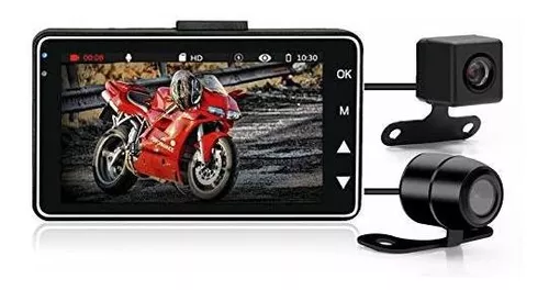 Motorcycle Dashcam, cámara de grabación de motocicleta 1080P