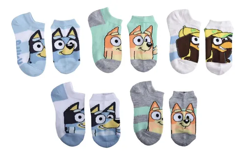 Bluey Calcetines Para Ninos, Azul