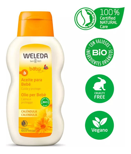 Weleda Aceite De Caléndula 200ml