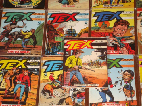 Lote Com 28 Gibis Tex Coleção Rge Globo A Partir 1986 Novas (Usado)