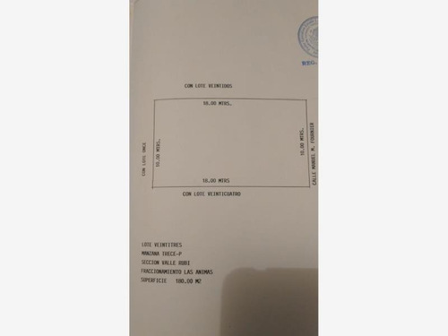 Imagen 1 de 2 de Terreno En Venta Fracc Rubi Animas