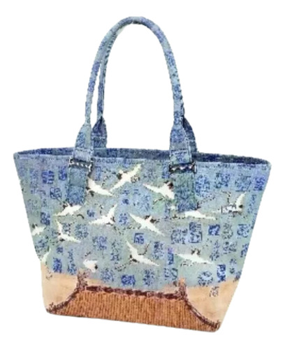 Cartera Sm-003 Azul