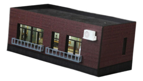 Diorama De Construcción De Casa Modelo A Escala Ho 1/64, B