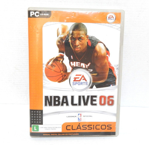 Game Pc Nba Live 06 Edição Clássicos Cd Rom (Usado)