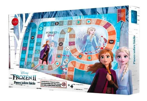 Juego De Mesa Paseo Sobre El Hielo Frozen 2