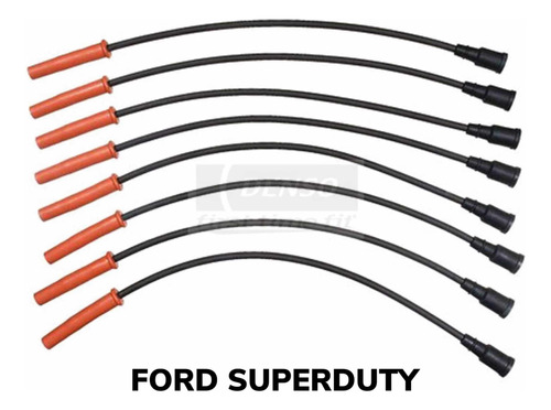 Juego De Cables De Bujias Ford Superduty