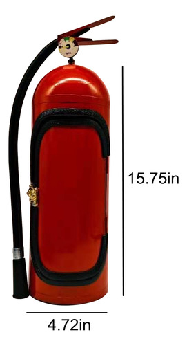 Minibar B Con Extintor De Incendios, De Metal, Para Whisky 8