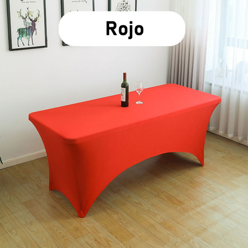 Funda De Mesa Elástica 6ft Para Bodas En Restaurantes Hotel