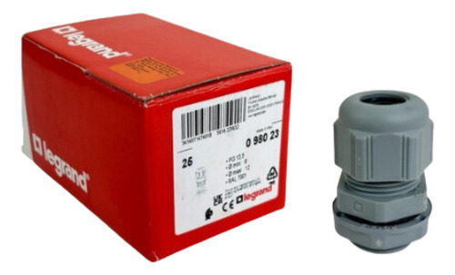 25 Conectores Glándula 1/2 Legrand Pg13 98023