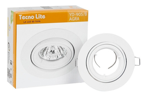 Imagen 4 de 7 de Bala Dirigible, Blanco, Base Gu10, Interior, Tecnolite