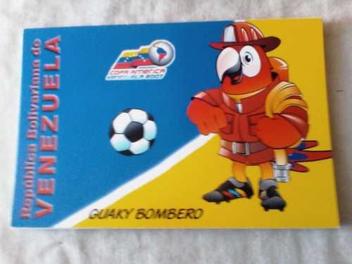 Postales Venezuela Copa América Guaky Actividades 2007
