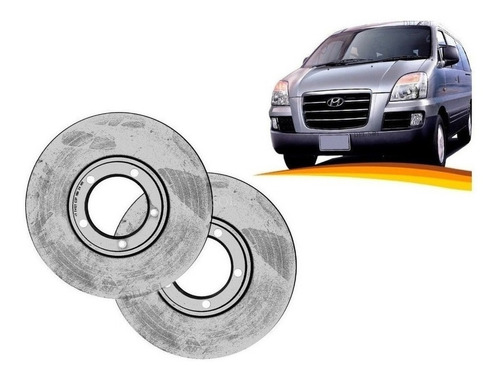 Disco Freno Delantero Para Hyundai H1 2005 / 2008 274 Mm Par