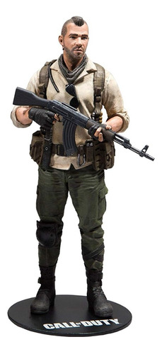 Figura De Acción Call Of Duty John Soap Mactavish