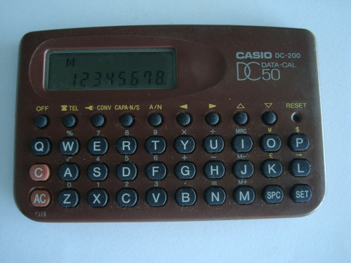 Calculadora Casio  Dc-200  Portatil Y Practica 