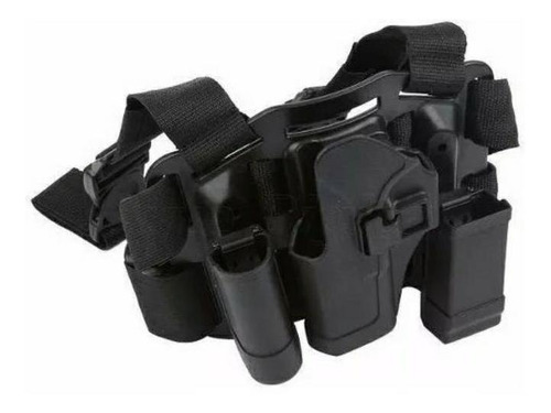 Imagen 3 de 6 de Glock Policial Muslera Estuche Porta Pistola Grande
