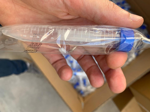 Tubos Cónico Estériles Tipo Falcon 15ml Bolsa De 100un