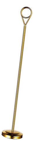 G Soporte De Número De Mesa Para Hotel 30 Cm De Oro