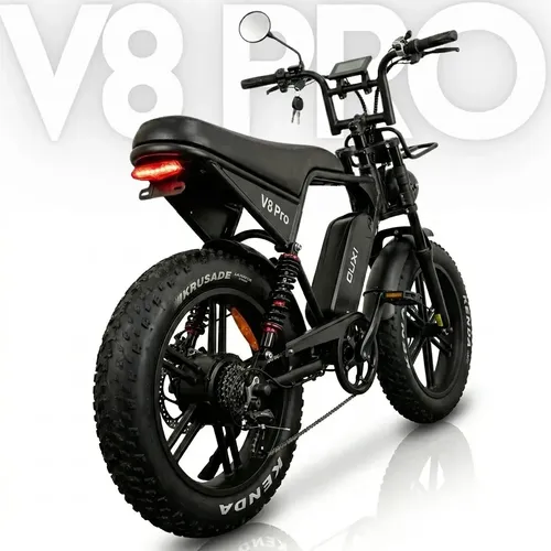 Bike Bicicleta Elétrica Ouxi V8 Pro 2026 1000w Potente Preto