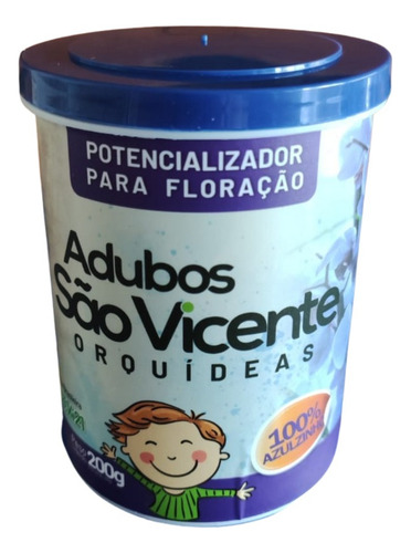 200g Pote Adubo Org. Sao Vicente Potencializador Floração