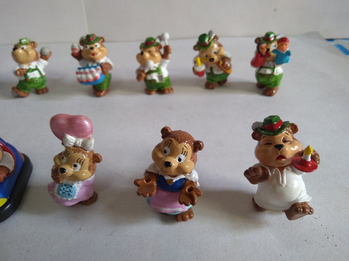 Linda Coleção De Ursinhos Kinder Ovo Lata 6 (Usado)