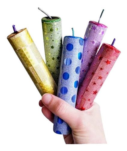 Imagen 1 de 8 de Humo De Color Cartucho Bengala Tipo Bomba 10pz Colores Surt