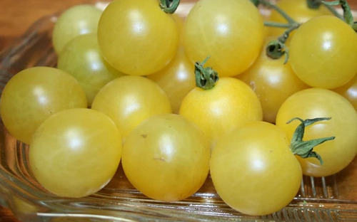 100 Semillas Tomate Cereza Blanca  + Instructivo 