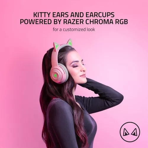 Auriculares Bluetooth inalámbricos Razer Kraken BT Kitty Edition