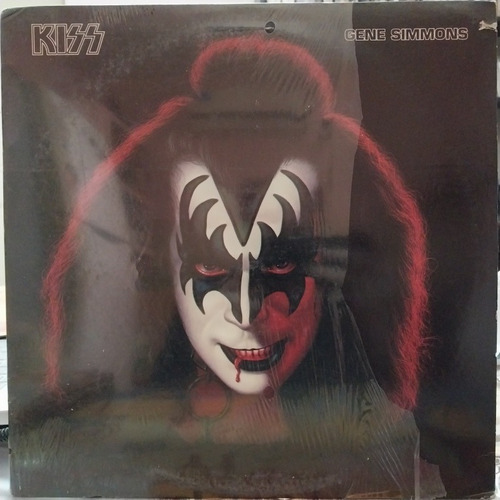 Kiss Gene Simmons Tapa Y Vinilo 8 Usa