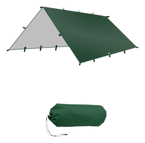 Toldo De Lona Plegable Para Tienda De Campaña, Verde