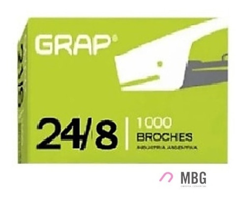 Broches Grap 24/8 X 1000 Monserrat