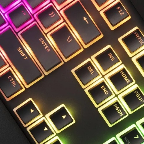 Imagen 5 de 6 de Outlet Keycaps Hyperx Pudding Full Set Negras Español