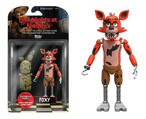 Funko Five Night At Freddy Foxy-springtrap, 14 Cms